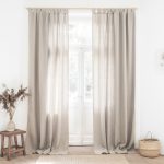 linen curtains